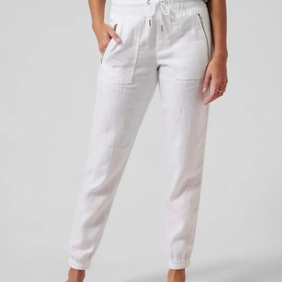 Athleta Cabo Linen Jogger - Picture 1 of 6